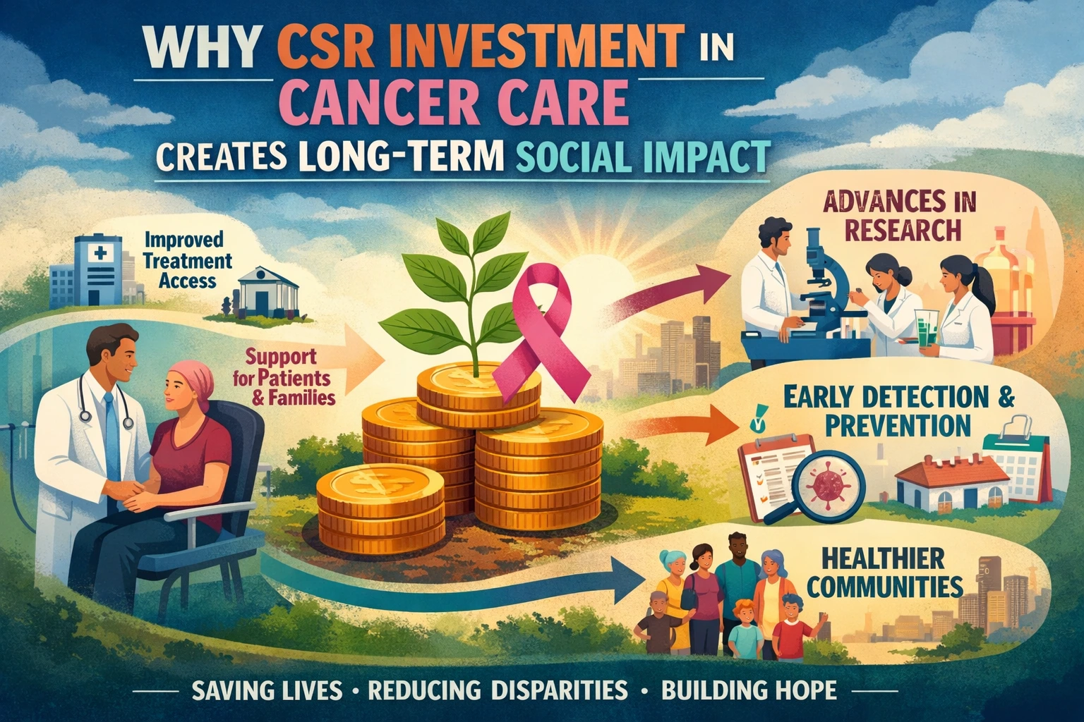 why CSR investment in cancer care creates long term social impact